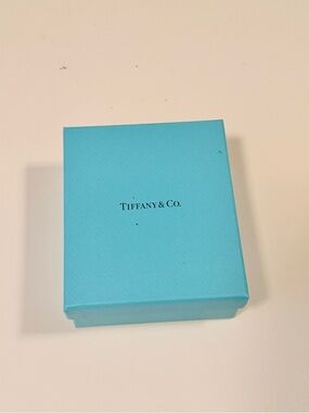 Tiffany & Co Empty Blue Gift Box 4"x3.5"  Robin Blue Pre-Owned